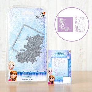 Disney  Frozen Melded Olaf Scene Cutting Die & Stamp Set DL009