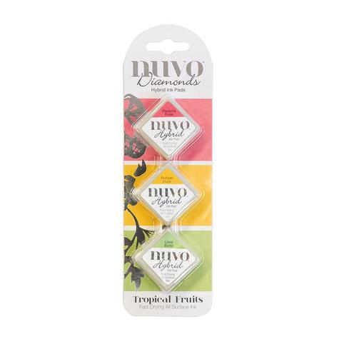 Tonic studios - Nuvo - Diamond Hybrid Ink Pads - Tropical Fruits - 80n