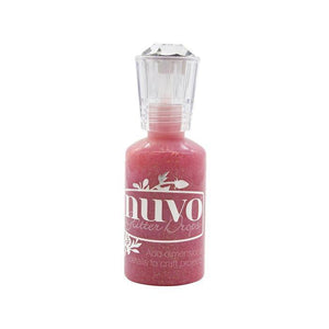 Nuvo - Glitter Drops - red sunstone - 773n