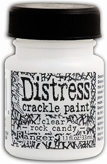 Ranger Tim Holtz Distress Crackle Paint, Clear Rock Candy