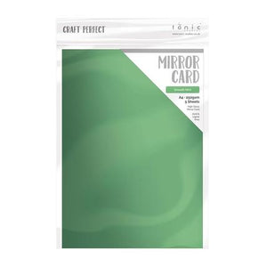 Tonic studio Craft Perfect - Mirror Card - Smooth mint 9450E