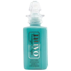 Nuvo - Vintage Drops - bohemian teal - 1306n