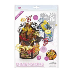 Tonic Studios - Dimensions - Butterfly Tuxedo Card Creator Die Set - 2408E