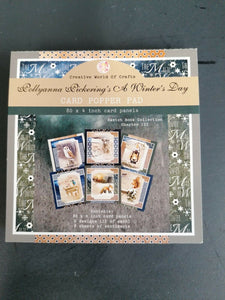 Pollyanna Pickering's A Winter's Day Card Popper Pad - 80 4" panels